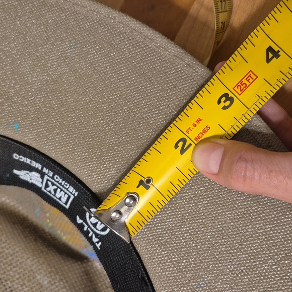 Hand Painted Mexican Artisanal Staw Fedora Hat - Picture 8 of 8